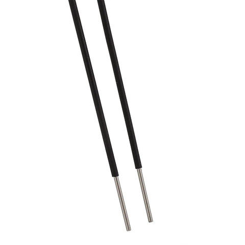 Close-up of probes from Bird Shaped Soil Moisture Sensor With Long Probe Hygrometer For Indoor And Outdoor Plants Garden Lawn Water Monitor Battery Included Yellow Indicator Light