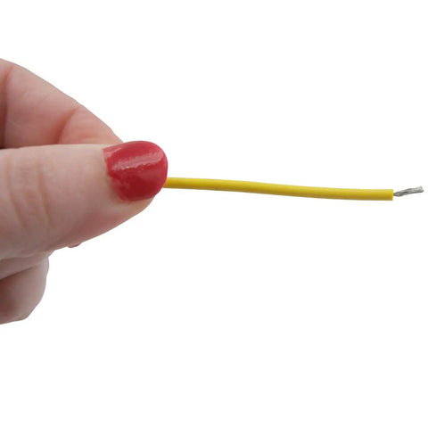 Yellow wire for Ice Maker Assembly Replacement For Select Refrigerator Models Model Specific Fit Not Universal With Short Adapter Harness.