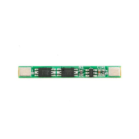 Top Shelf 1S 4A BMS Protection Boards For Li Ion Cells 12 Pack Battery Management Module with dual mosfet design and compact size.