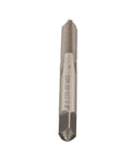 Close-up view of 0.236-60 TPI HSS Tap 3 Flute Thread Cutting Tool With Storage Case For Metalworking Drilling And Tapping Jobs