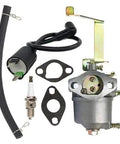 Carburetor And Ignition Coil Replacement Kit For Harbor Freight Storm CAT Generators 700 800 900 Watts 2HP 63cc 2 Stroke