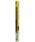 Tunable Two Foot CB Antenna With AM FM Ready Silver Loaded Fiberglass Tip 400W SWR Fine Tuning Static Reducing Cap Black Finish in package