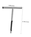 Stainless Steel Soil Sample Probe Tool With T Handle For Easy Field Soil Sampling, Lightweight And Portable Sampler dimensions