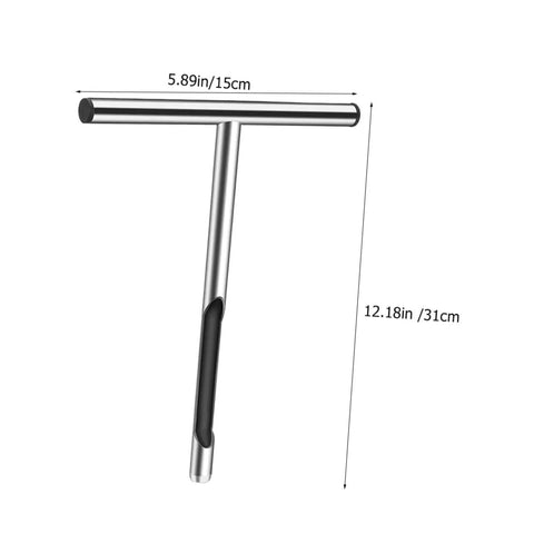 Stainless Steel Soil Sample Probe Tool With T Handle For Easy Field Soil Sampling, Lightweight And Portable Sampler dimensions