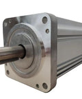 Powerful 24V 750W Brushless DC Motor 3000 RPM with square flange, model QW80F2H06N30750, for robotics and industrial use.