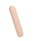 M6 Wooden Dowel Pins 50 Pack, 30mm Length, 6mm Diameter Wood Fasteners For Furniture Assembly up close