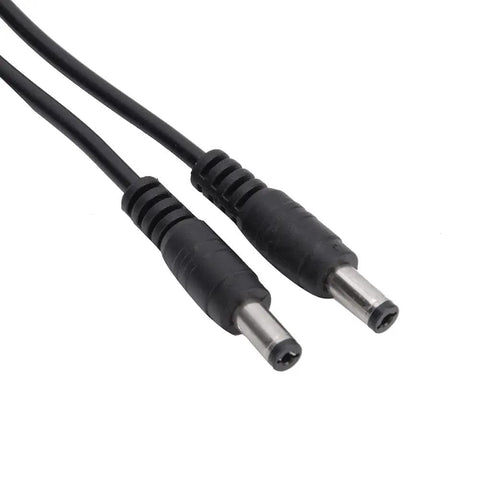 Dual DC output cables for 20W Monocrystalline Solar Charger Outdoors With Dual DC Output And USB Goes Off Grid For 12V Batteries