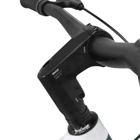 10 Degree 31.8mm 70mm Bike Stem For Mountain Road MTB And BMX Lightweight CNC Aluminum 6061 T6 installed on handlebar