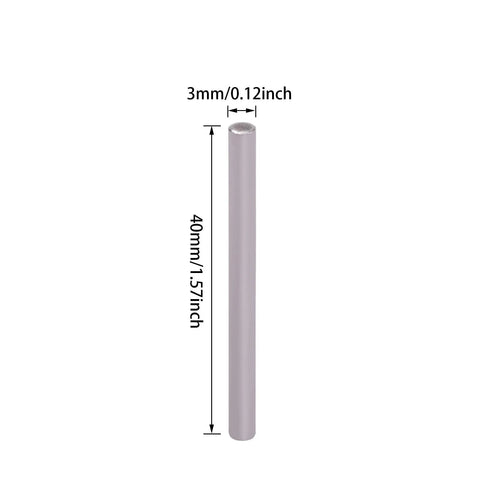 3mm x 40mm silver stainless steel dowel pin for bookshelf cabinet furniture fixing and easy DIY assembly, durable metal dowels.