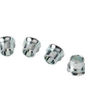 Four Pack Three Quarter To Five Eighth Inch Misalignment Spacer Heims Rod End Bearings for Slick Control Arm Adjustment.