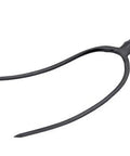 Heavy Duty Bale Fork 2 Prong Steel Pitchfork with anti-rust coating for handling farm bales and livestock, side view of tool head.