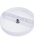 5.9 Inch White Ceiling Plate Light Kit With Hardware Rewind Single Hole Canopy For Pendant Lighting Or Chandelier Easy Install