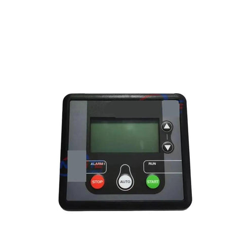 Digital Control Panel For Generator Sets Under 300kVA APM303 Series SDMO Controller, front view with LCD and start-stop buttons