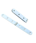 Heavy Duty 270 Degree Marine Strap Hinges Set Lokatall 10Pcs for Cabinets Tables Boxes Doors and DIY Projects 155x16mm Silver