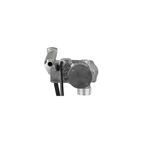 M-150 Series No Nonsense 12V Fuel Transfer Pump Kit With Manual Shutoff Unleaded Nozzle, 15 GPM, Includes Hose With Static Wire, Telescoping Suction Pipe, Tank Adapter, Fuse Assembly And Power Cord, metal pump body