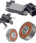Alternator Rebuild Kit For 1995 Through 1999 Subaru Legacy with Voltage Regulator Brushes and Bearings components set