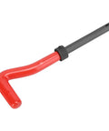 Red handle tool from 88 Piece Thread Repair Kit For M6 M8 M10 Threads Pro Grade Heavy Duty Steel Alloy Insert Tool Set