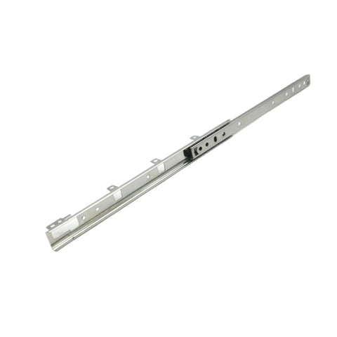 Top Mount Telescopic Drawer Slides Two Section 27 Mm Wide Zinc Plated Steel Hanging Drawer Rail for kitchen cabinets