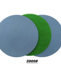 Six Inch Wet Dry Sanding Discs With Hook And Loop Backing Include 5 Different Grits Like 1000 And 2000 Plus 3000,4000,And 5000 For Professional Car Polishing And Grinder Use On A Big Deal, featuring 3000 grit discs.