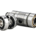 Disassembled 688 deep groove ball bearing, 8x16x5 mm, hybrid ceramic balls, steel inner/outer races