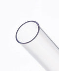 Clear Plastic Test Tubes With Red Caps 100 Pack 13mm By 100mm Mini Tubes With Lids Leak Proof Snap Caps Perfect For Diy Jewelry Beads Powder Spices Liquids Yeast Samples And Lab Experiments. Clear plastic test tube opening