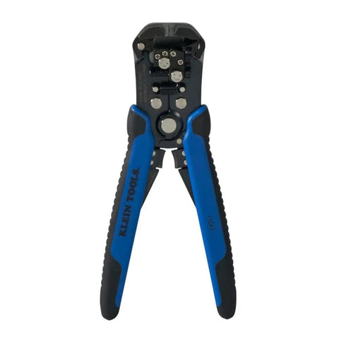 Self-Adjusting Wire Stripper And Cutter, Heavy Duty, Cuts And Strips 10-20 AWG Solid And 12-22 AWG Stranded tool front view
