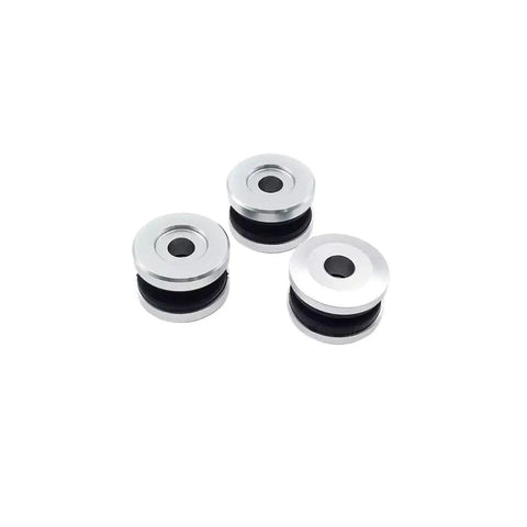 Must-Have Motorcycle Exhaust Hanger Bushing Suspension Cushion Kit For KTM SXF XCF 250 350 450 RC4 Models Year 2019 To 2023 Ultimate Vibration Dampening Pad Replacement Part That Kills Noise And Keeps You Cruising Smooth Like A Boss, silver rubber bushings