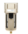 Heavy Duty Copper Air Source Treatment FRL Filter Separator With G1/2 And G3/4 Ports Oil And Water Separator front view