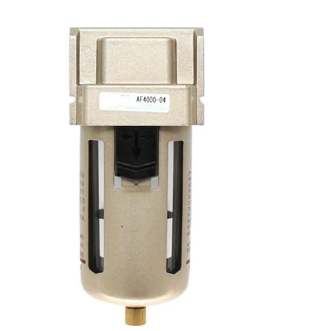 Heavy Duty Copper Air Source Treatment FRL Filter Separator With G1/2 And G3/4 Ports Oil And Water Separator front view