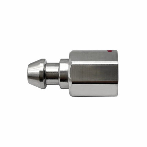 Chrome RTK GPS quick-release adapter for Trimble surveying poles prism