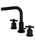 8 Inch Widespread Bathroom Faucet With Dope Matte Black Finish And Pop Up Drain Built To Last Solid Brass Construction