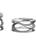 304 Stainless Steel Wave Spring Gasket Washer Set, Multi Layer Crest Wave Type, showing varying sizes of SUS 304 washers