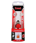 Radius Rounding Router Bit With Perma Shield Coating And Quadra Cut Design Delivers A Flawless Finish, 1/8 Inch Radius