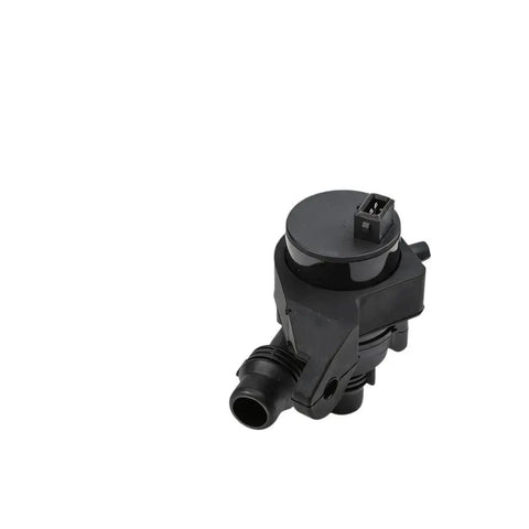 Black Auxiliary Water Pump For Engine Cooling System Replacement. High Performance Coolant Circulation Component. Durable Automotive Part. Upgrades Your Vehicle's Thermal Management With Reliable Flow Rates For Improved Heat Dissipation And Optimal