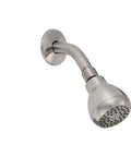 Builders 1-Handle 1-Spray Pressure Balance Shower Faucet in brushed nickel with showerhead and arm detail.