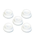 Five white Teflon insulators for TIG torch setup, Two Pack Teflon Cup Gasket Insulator 54N63-20 for Big Gas Lens TIG Torch Setup 9 20 25.