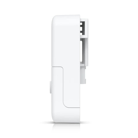 Side view of Outdoor Ethernet Surge Protector For UniFi Devices Such As Access Points, Cameras, And Bridges, weather resistant enclosure