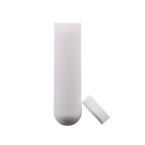 Top Shelf Heavy Duty PTFE Centrifuge Test Tubes 35ml featuring a slick screw cap design for lab use.
