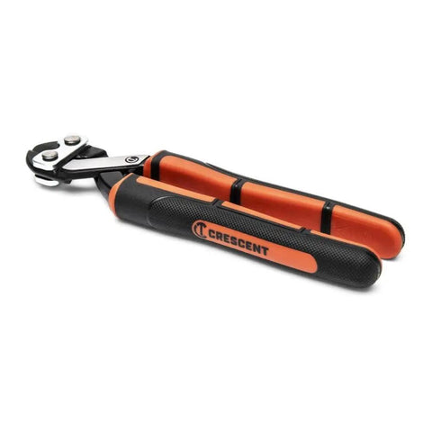 Eight And One Half Inch Compact Wire And Bolt Cutter With Ergonomic Non Slip Grips For Superior Control And Cutting Leverage