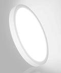 Side view of Dimmable 48W LED Ceiling Light With Remote Control, 20 Inch Round Flush Mount, Color Temperature From 3000K To 6000K