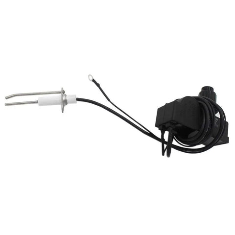 Electric Push Button Spark Igniter Replacement Kit For Fire Pit Burner System With Two Outlet Spark Generator And 36 Inch Ground Wire Battery Not Included For Natural Gas Or Propane Fire Pits CSA Certified