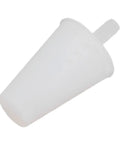 Premium Silicone Plug Kit 20Pcs High Temp Sealing Stopper Tapered Design For Plating Anodizing Painting Spraying Surface Treatment Durable Protective Gear No Snaps, white tapered silicone plug