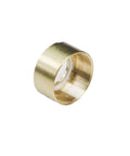 Brass threaded lens housing ring for ATOMSTACK laser module protective glass