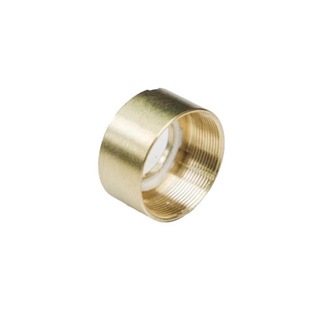 Brass threaded lens housing ring for ATOMSTACK laser module protective glass