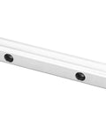 Linear Guide Rail 200mm High Carbon Steel Motion Component For Construction Machinery, 3D Printing, Robotics, Machine Tools, And Aerospace Applications, Heavy Duty Precision With Smooth, Tough As Nails Linear Motion. Side view with mounting holes