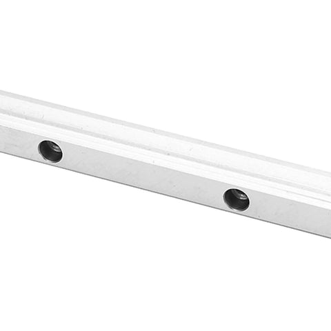 Linear Guide Rail 200mm High Carbon Steel Motion Component For Construction Machinery, 3D Printing, Robotics, Machine Tools, And Aerospace Applications, Heavy Duty Precision With Smooth, Tough As Nails Linear Motion. Side view with mounting holes