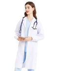 Must Have Unisex Lab Coat For Scientists And Doctors White Medical Coat For Students Career Day Cosplay Long Sleeve Lightweight