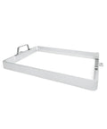 Top Shelf Resin Trough Vat Built For Serious Sla Slab Printing Boasts A Kick Butt Design Plus Sweet Photoresist Pan Tailored For Rapid Curing On Beast Mode Makers - white resin tray with a handle.