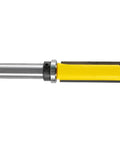 Top Bearing Flush Trim Router Bit For Woodworking Pro Grade Cut Industrial Grade Straight Flute Built Tough Heavy Duty Performance For Electric Routers And Engraving Machines, yellow carbide bit
