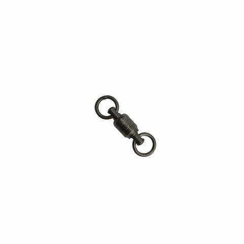 Pro Grade Stainless Steel Ball Bearing Swivels With Double Welded Rings Size 1 110 Lb Test Gunmetal Black 2 Pack Bullet Shape Technology